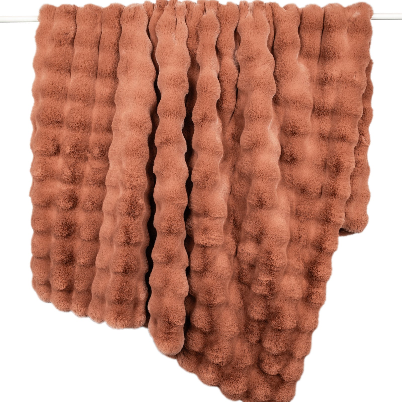 Raffles Orange Throw - Raffles Orange Throw 150 X 200CM Sterling Home 2