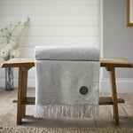 Arthington Throw Grey - Arthington Throw 130x180CM Grey Sterling Home 1