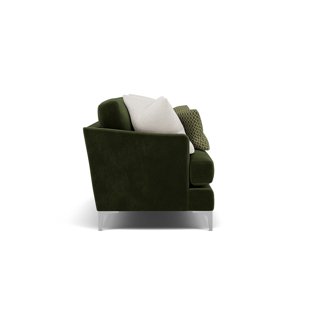 Tulip Small 3 Seater Sofa - 2.5 Seater Sofa Fabric 3 Seater Sofas Sterling Home 4