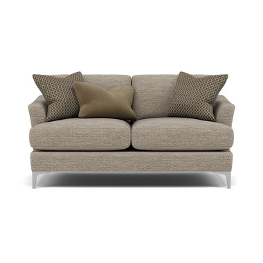 Tulip 2 Seater Sofa - 2 Seater Sofa Fabric 2 Seater Sofas Sterling Home 16 Pillow Pack 10 Brushed Chrome