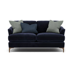 Tulip 2 Seater Sofa - 2 Seater Sofa Fabric 2 Seater Sofas Sterling Home 20 Pillow Pack 2 Feet - Smoke