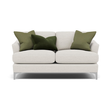 Tulip 2 Seater Sofa - 2 Seater Sofa Fabric 2 Seater Sofas Sterling Home 12 Pillow Pack 6 Brushed Chrome