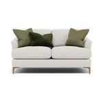 Tulip 2 Seater Sofa - 2 Seater Sofa Fabric 2 Seater Sofas Sterling Home 23 Pillow Pack 6 Feet - Light