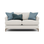 Tulip 2 Seater Sofa - 2 Seater Sofa Fabric 2 Seater Sofas Sterling Home 1 Pillow Pack 7 Feet - Smoke