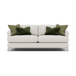 Tulip 3 Seater Sofa - 3 Seater Sofa Fabric 3 Seater Sofas Sterling Home 8 Pillow Pack 6 Brushed Chrome