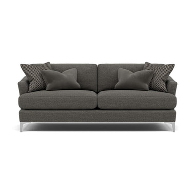 Tulip 3 Seater Sofa - 3 Seater Sofa Fabric 3 Seater Sofas Sterling Home 10 Pillow Pack 8 Brushed Chrome