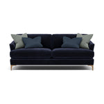 Tulip 3 Seater Sofa - 3 Seater Sofa Fabric 3 Seater Sofas Sterling Home 15 Pillow Pack 2 Feet - Light