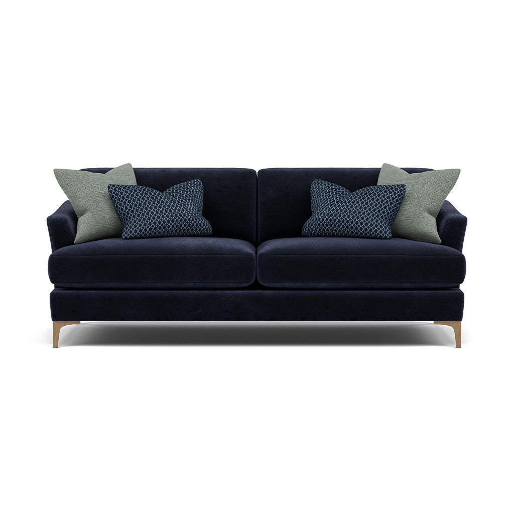 Tulip 3 Seater Sofa - 3 Seater Sofa Fabric 3 Seater Sofas Sterling Home 15 Pillow Pack 2 Feet - Light