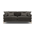 Tulip 3 Seater Sofa - 3 Seater Sofa Fabric 3 Seater Sofas Sterling Home 22 Pillow Pack 5 Feet - Light