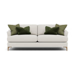 Tulip 3 Seater Sofa - 3 Seater Sofa Fabric 3 Seater Sofas Sterling Home 24 Pillow Pack 6 Feet - Light