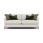 Tulip 3 Seater Sofa - 3 Seater Sofa Fabric 3 Seater Sofas Sterling Home 25 Pillow Pack 6 Feet - Smoke