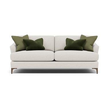 Tulip 3 Seater Sofa - 3 Seater Sofa Fabric 3 Seater Sofas Sterling Home 25 Pillow Pack 6 Feet - Smoke