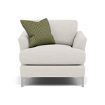Tulip Armchair - Chair Fabric Armchairs Sterling Home 10 Pillow Pack 6 Brushed Chrome