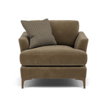 Tulip Armchair - Chair Fabric Armchairs Sterling Home 21 Pillow Pack 4 Feet - Smoke