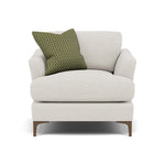 Tulip Armchair - Chair Fabric Armchairs Sterling Home 25 Pillow Pack 6 Feet - Smoke