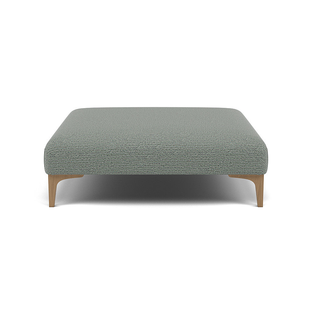 Tulip Footstool - Designer Stool Fabric Footstools Sterling Home 12 Feet - Light Avana Aqua