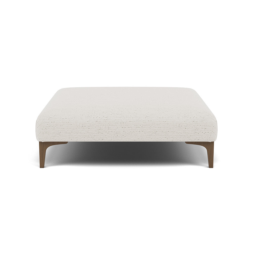 Tulip Footstool - Designer Stool Fabric Footstools Sterling Home 15 Feet - Smoke Avana Cream