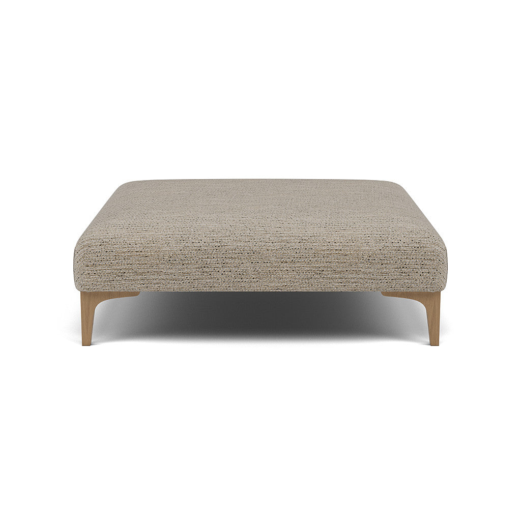 Tulip Footstool - Designer Stool Fabric Footstools Sterling Home 16 Feet - Light Avana Platinum