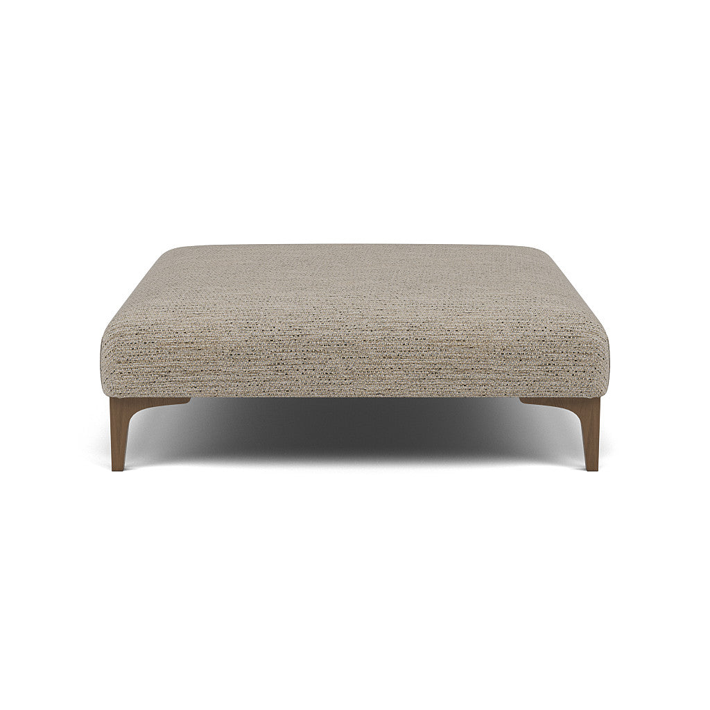 Tulip Footstool - Designer Stool Fabric Footstools Sterling Home 17 Feet - Smoke Avana Platinum