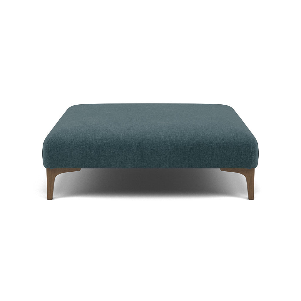 Tulip Footstool - Designer Stool Fabric Footstools Sterling Home 1 Feet - Smoke Manhattan Airforce