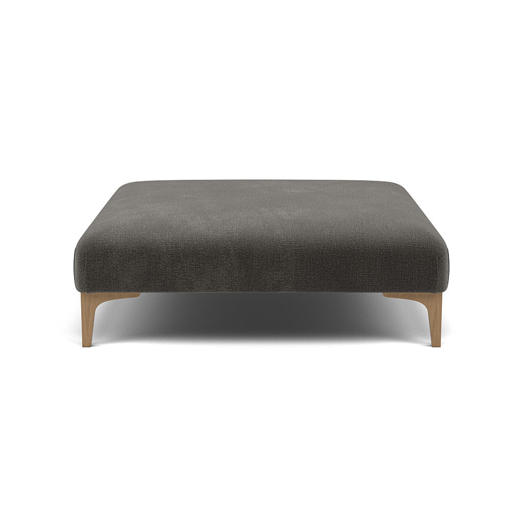 Tulip Footstool - Designer Stool Fabric Footstools Sterling Home 23 Feet - Light Manhattan Asphalt
