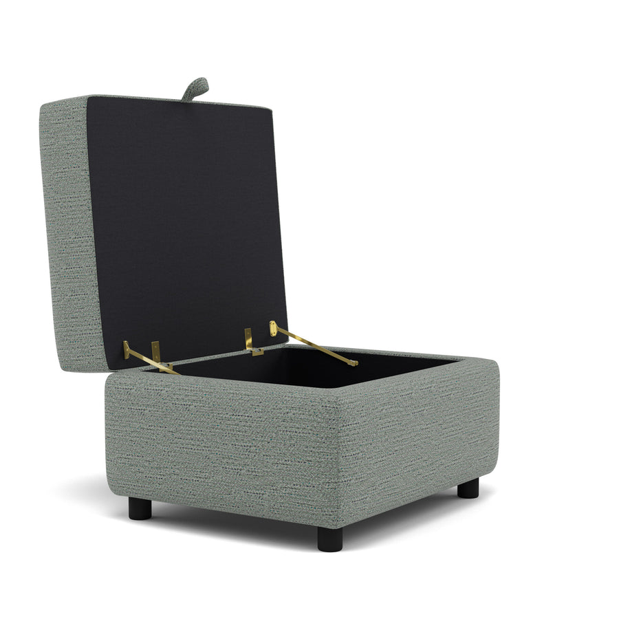 Tulip Storage Footstool - Storage Stool Fabric Footstools Sterling Home 2