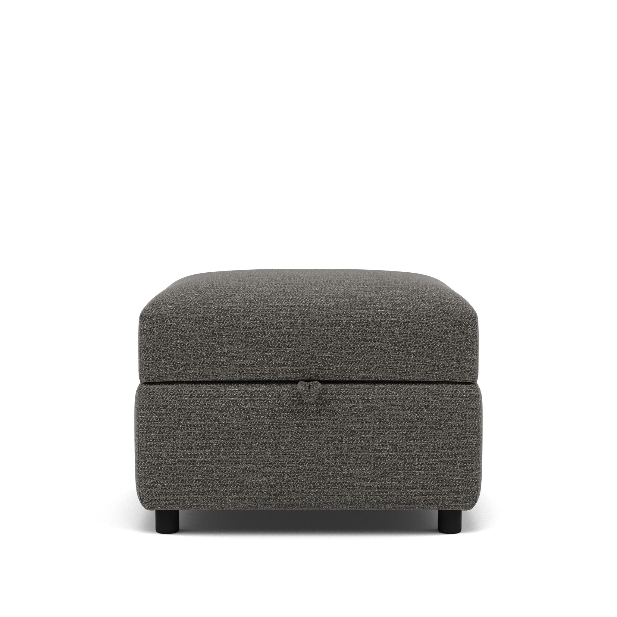 Tulip Storage Footstool - Storage Stool Fabric Footstools Sterling Home 5 Glides Avana Steel