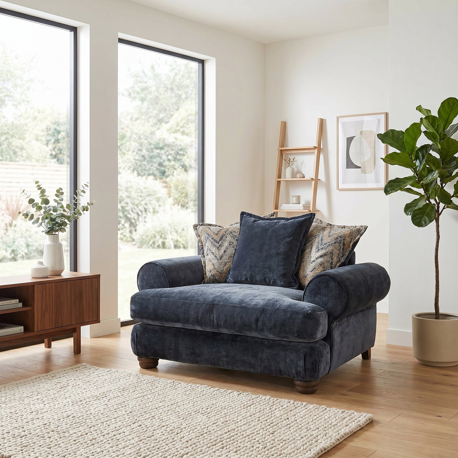 Tamsin Standard Back Loveseat - Love Chair Armchairs Sterling Home 2