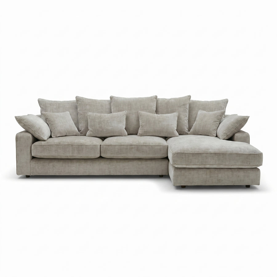 Thalia Large Chaise Pillow Back Sofa - Large Chaise Sofa RHF Grade C - Right Hand Facing Chaise Sofas Sterling Home 1