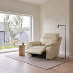 Nicoletti Vivaldi Recliner Armchair - Power Recliner Chair CB Torello - Power Recliner with USB-C — Torello PS 312 Taupe, gallery image 1