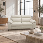 Nicoletti Vivaldi 2 Seater Sofa On Legs - 2 Seater Sofa on Legs CB Torello — Torello PS Bianco 93, gallery image 1