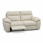 Nicoletti Vivaldi 3 Seater Recliner Sofa    - 3 Seater Double Power Recliner CB Torello - Power Recliner with USB-C — Torello PS Bianco 93, gallery image 1