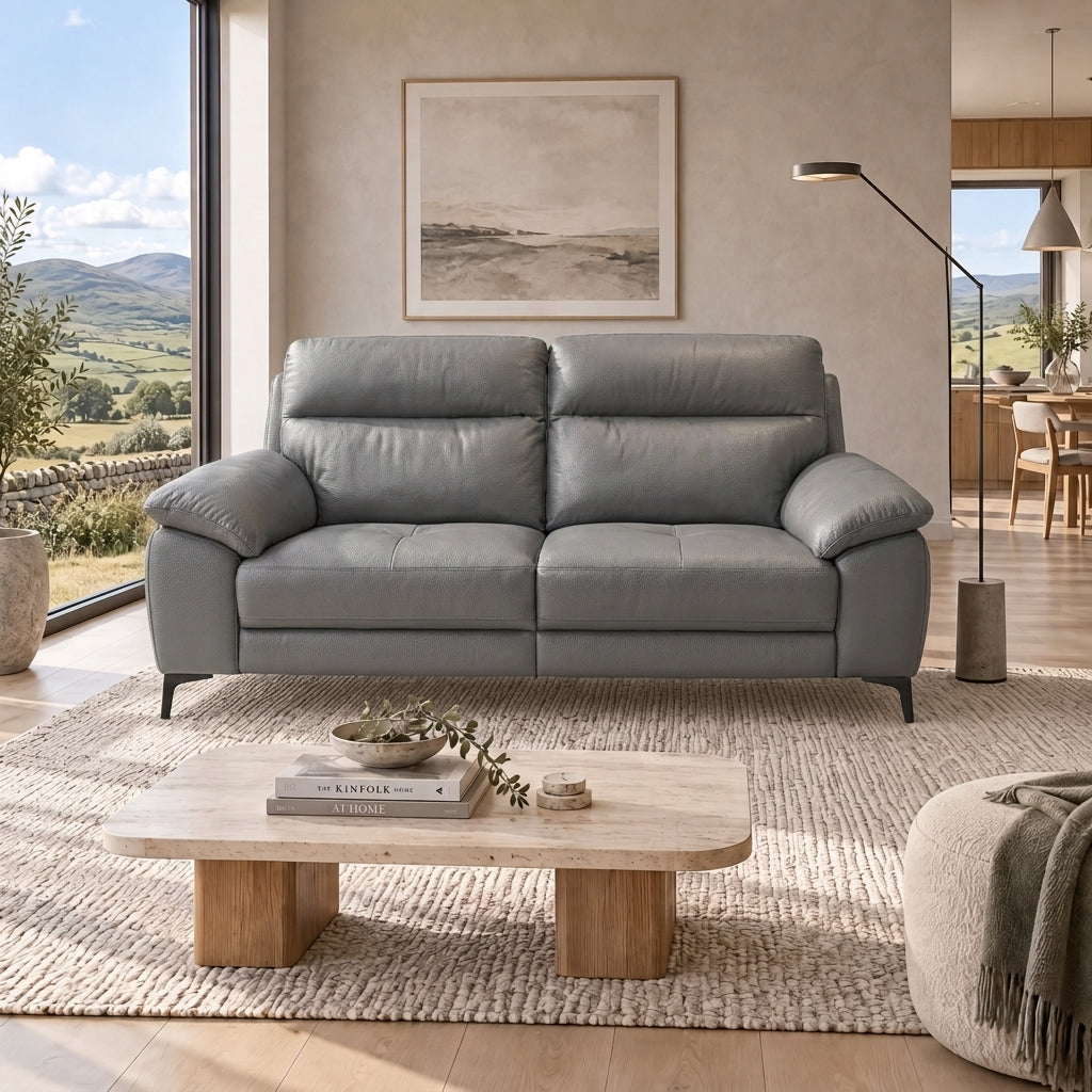 Nicoletti Vivaldi 3 Seater Sofa On Legs  - 3 Seater Sofa on Legs CB Torello — Torello PS Chocol -S 91, gallery image 1