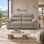 Nicoletti Vivaldi 3 Seater Recliner Sofa    - 3 Seater Double Power Recliner CB Torello - Power Recliner with USB-C — Torello PS Tortora 328, gallery image 2
