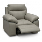Nicoletti Vivaldi Recliner Armchair - Power Recliner Chair CB Torello - Power Recliner with USB-C — Torello PS Tortora 328, gallery image 1