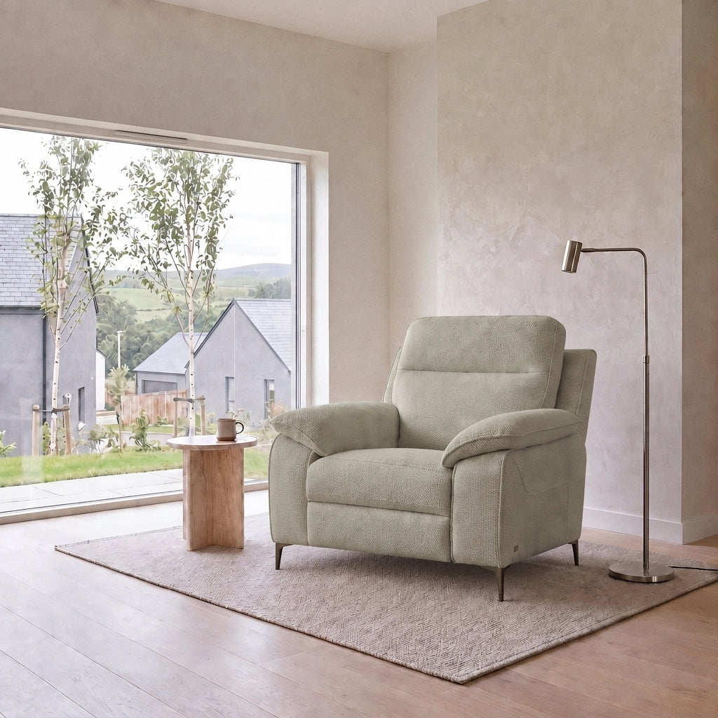 Nicoletti Vivaldi Armchair On Legs  - Chair on Legs CB Torello — Torello PS Tortora 328, gallery image 1