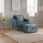 Tulip Armchair - Chair Fabric Armchairs Sterling Home 2