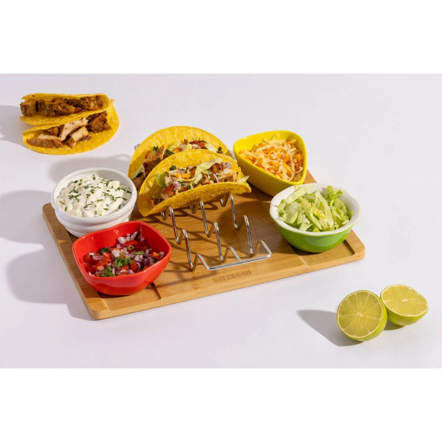 Typ World Foods Taco Serving Set In Gift Box Sterling Home 1