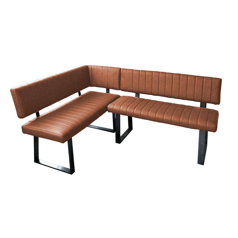 Bourton 135cm Compact Table, Corner Bench + Low Bench Sterling Home 3