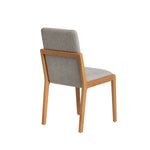 G Plan Maddison Dining Chair With Stretcher - Upholstered Dining Chair (With Stretcher) Warm Oak Sterling Home 3