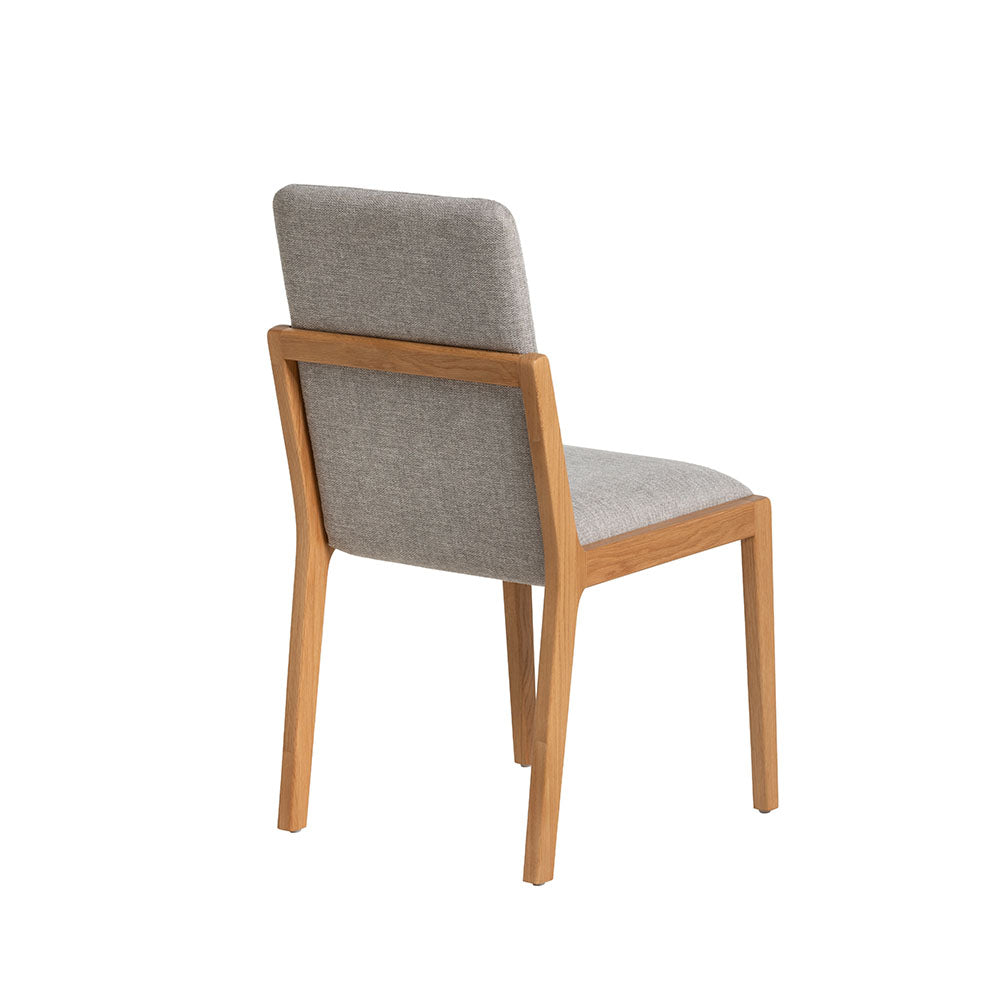 G Plan Maddison Dining Chair With Stretcher - Upholstered Dining Chair (With Stretcher) Warm Oak Sterling Home 3