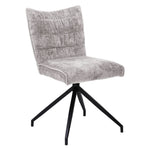 Odessey Dining Table & 4 Swivel Dining Chairs Set Sterling Home 4
