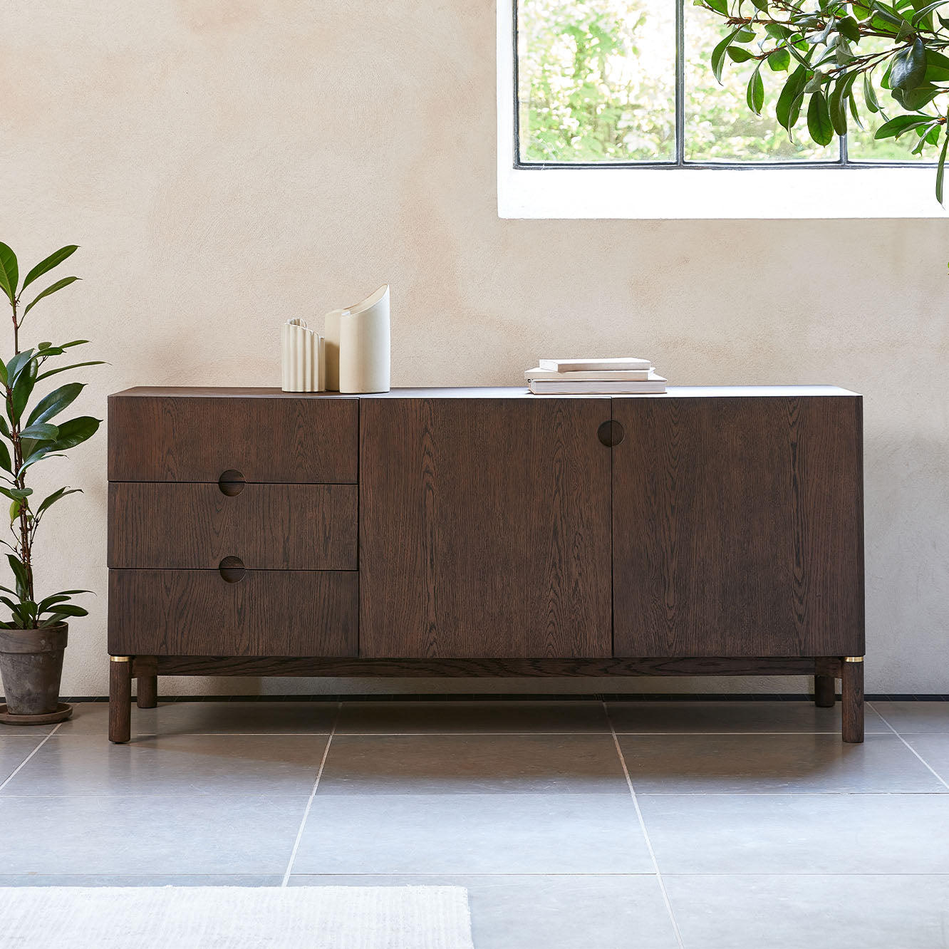 Antigua Sideboard - Sideboard Espresso Oil Sterling Home 2