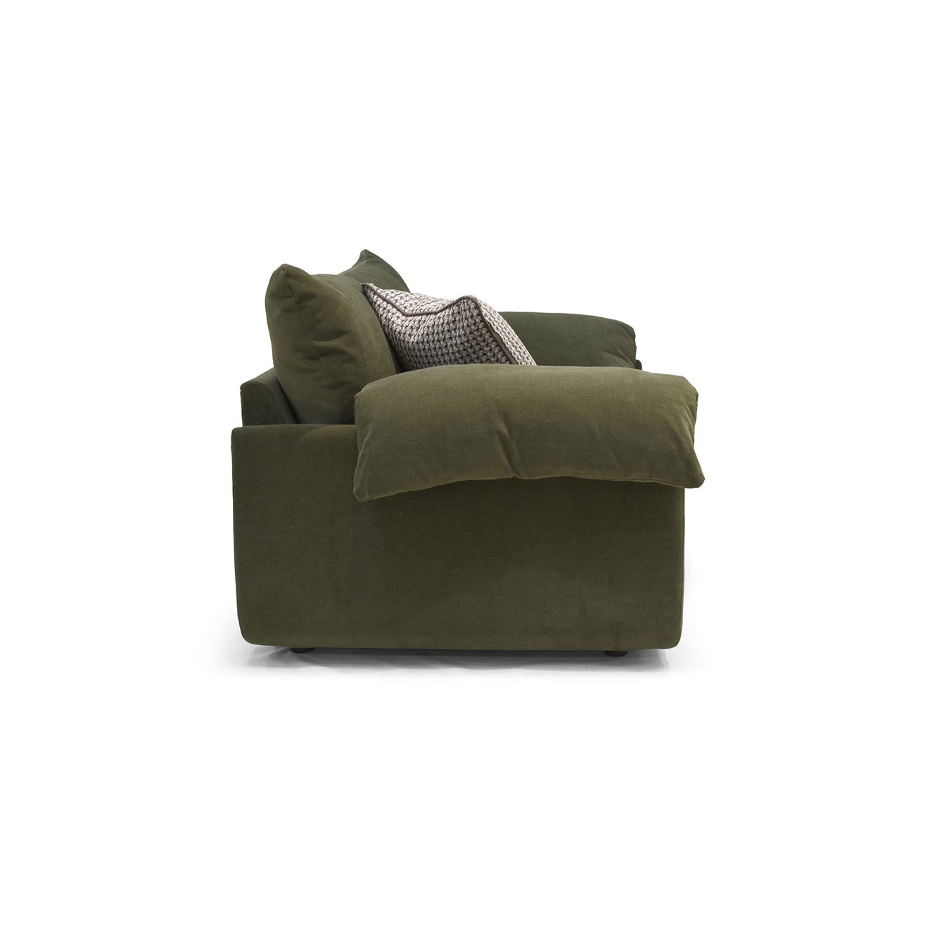 Vogue Williams Bayswater Large Sofa - Large Sofa Matt Chenille 3 Seater Sofas Sterling Home 3