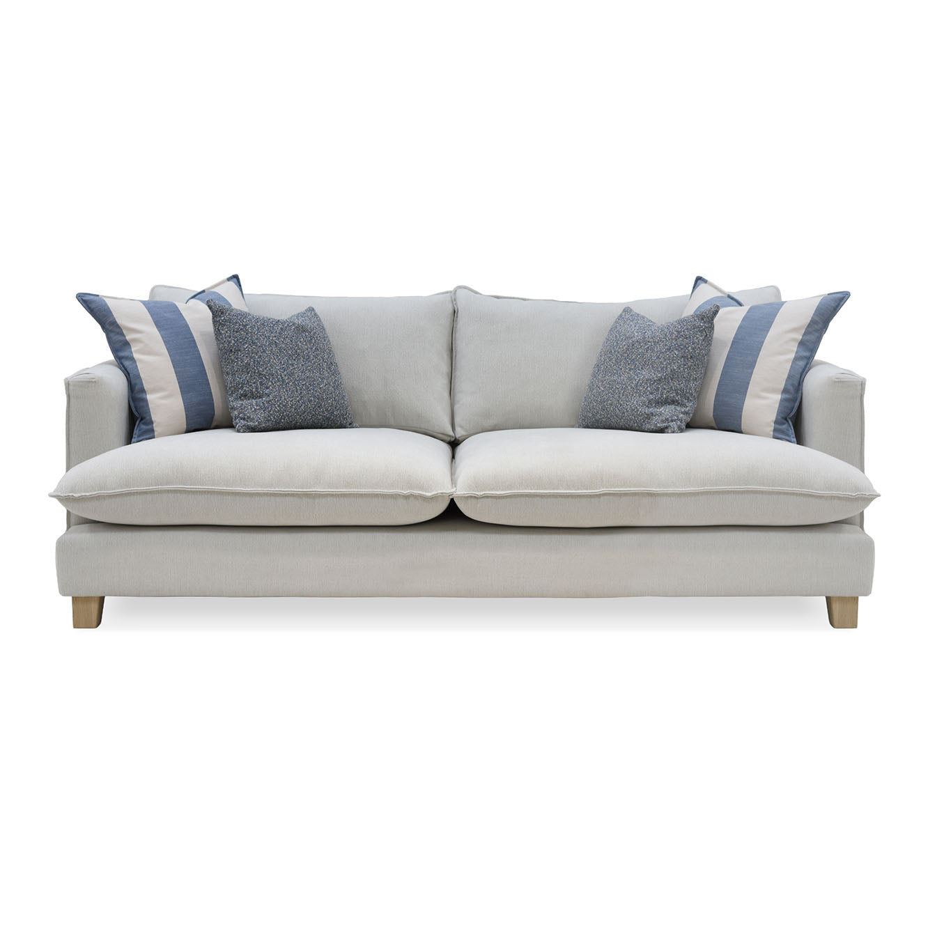 Vogue Williams Howth Large Sofa - Large Sofa Soft Chenille 3 Seater Sofas Sterling Home 1
