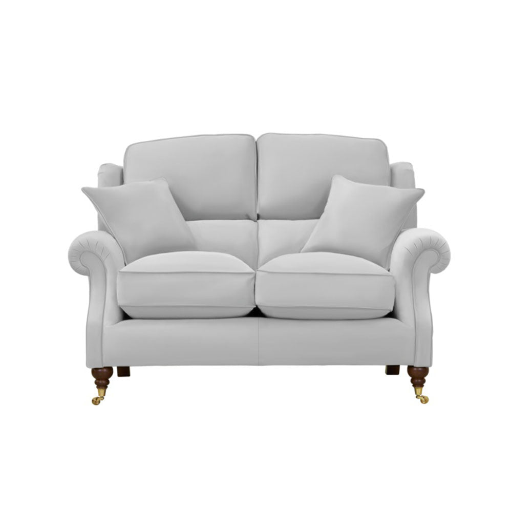Parker Knoll Oakham 2 Seater Sofa - 2 Seater Sofa M Grade Leather Sterling Home 1