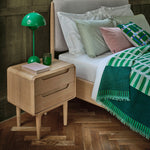G Plan Winchester 2 Drawer Bedside - 2 Drawer Bedside Light Oak Sterling Home 2