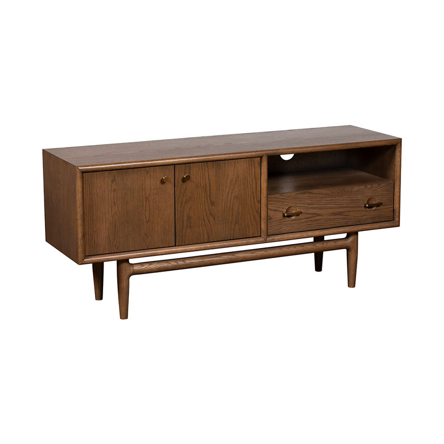 G Plan Marlow TV Unit - TV Unit Medium-Tone Oak Sterling Home 2