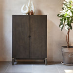 Antigua Drinks Cabinet - Drinks Cabinet Espresso Oil Sterling Home 2