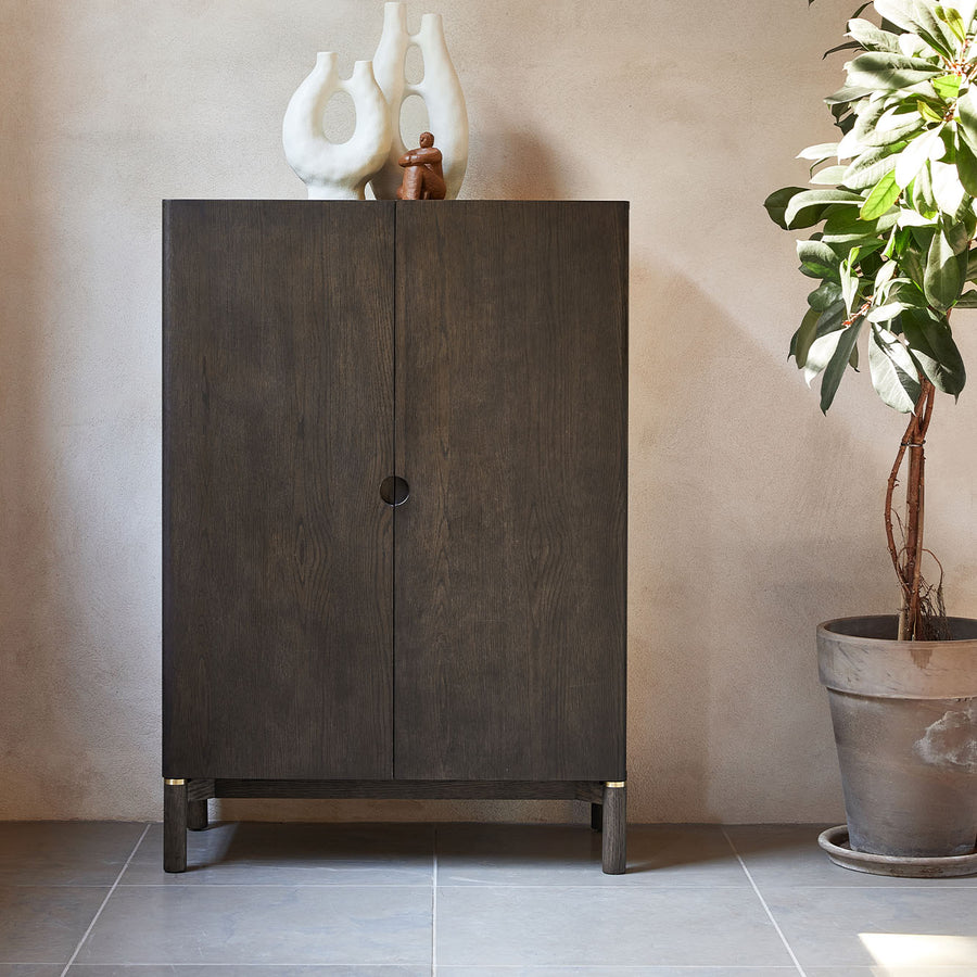 Antigua Drinks Cabinet - Drinks Cabinet Espresso Oil Sterling Home 2